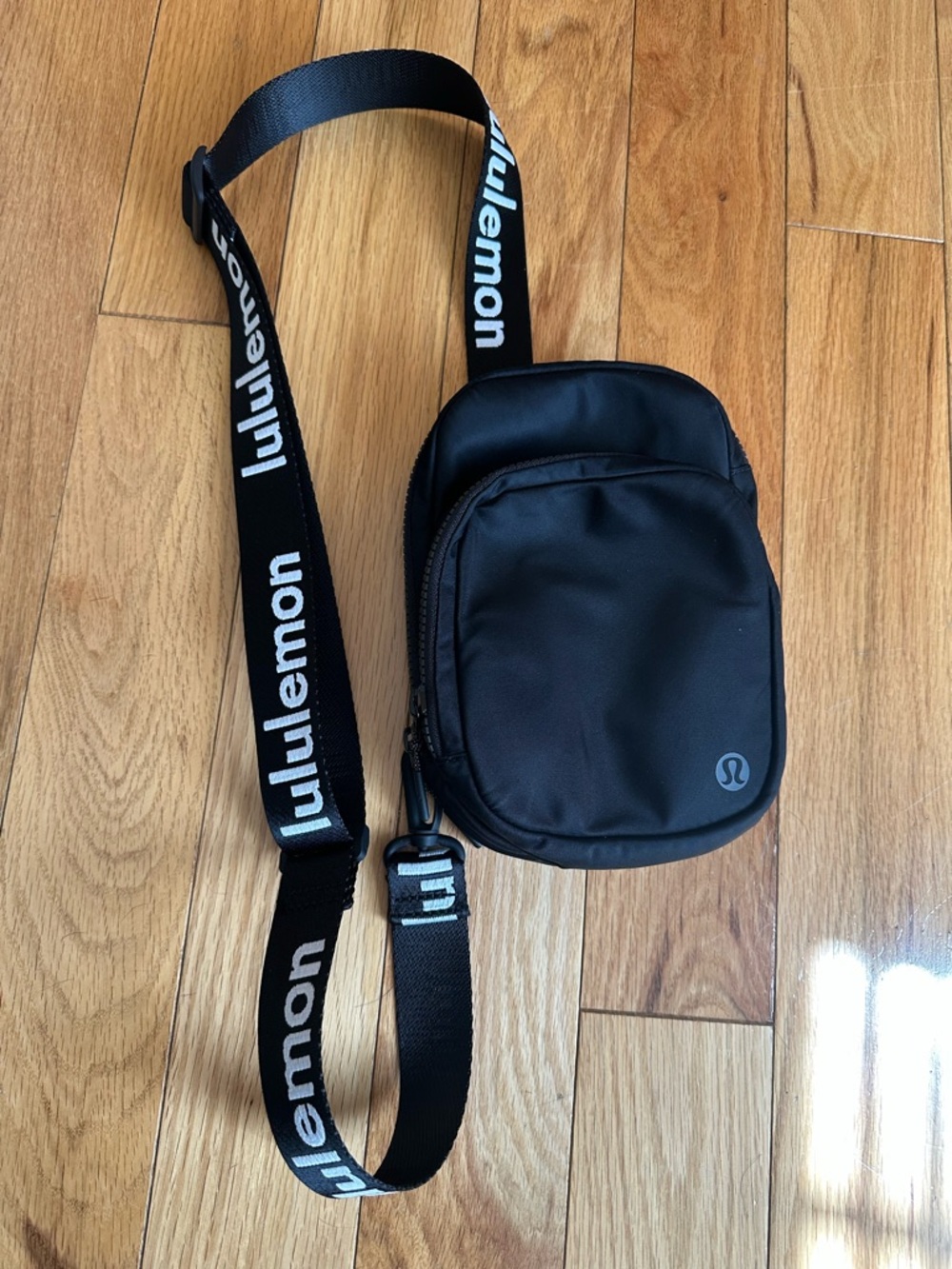 lululemon athletica Black Mini Crossbody Bag